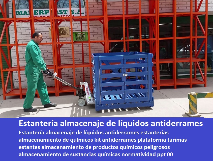 Estantería almacenaje de líquidos antiderrames estanterías almacenamiento de químicos kit antiderrames plataforma tarimas estantes almacenamiento de productos químicos peligrosos almacenamiento de sustancias químicas normatividad ppt 00 1 2 3 6 5 4 7 8 9  Estantería almacenaje de líquidos antiderrames estanterías almacenamiento de químicos kit antiderrames plataforma tarimas estantes almacenamiento de productos químicos peligrosos almacenamiento de sustancias químicas normatividad ppt 00